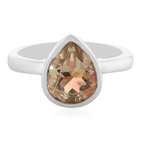 Bague en argent et Quartz Luna
