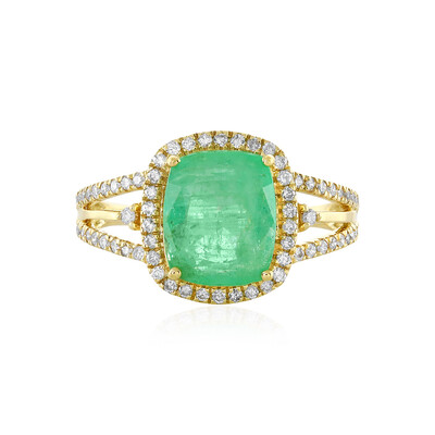 Bague en or et Emeraude d'Ethiopie (AMAYANI)