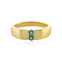 Bague en argent et Indicolite