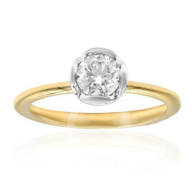 Bague en or et Diamant VS2 (H) (CIRARI)