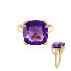 Bague en argent et Améthyste de Zambie