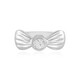 Bague en argent et Zircon (Adela Silber)