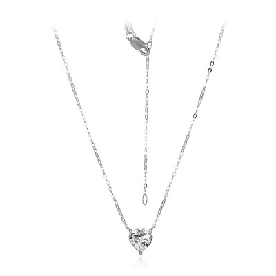 Collier en argent et Topaze blanche