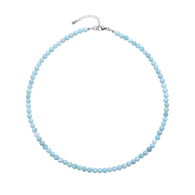 Collier en argent et Larimar