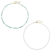 Collier en argent et Grandidierite