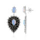 Boucles d'oreilles en argent et Opale Welo (Dallas Prince Designs)