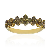 Bague en or et Diamant vert SI1 (CIRARI)