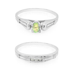 Bague en argent et Alexandrite du Brésil