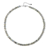 Collier en argent et Labradorite