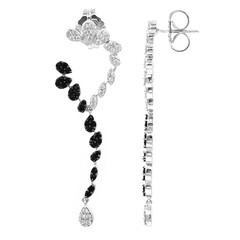 Boucles d'oreilles en argent et Zircon