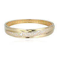 Bracelet en argent et Zircon(Adela Silber)