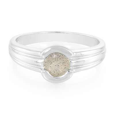 Bague en argent et Spectrolite