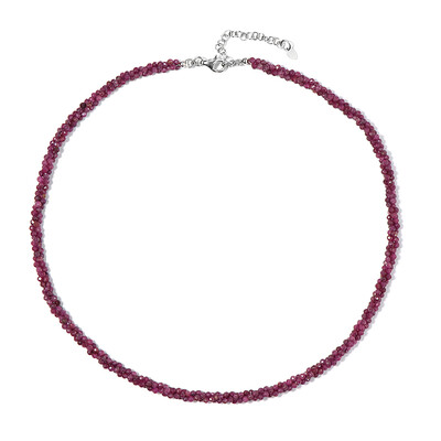 Collier en argent et Rubis