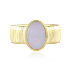 Bague en argent et Opale d'Australie