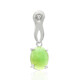 Pendentif en argent et Chrysoprase impériale