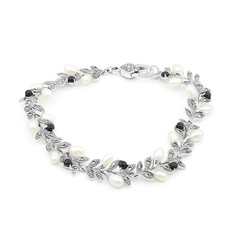 Bracelet en argent et Perle de culture d'eau douce
