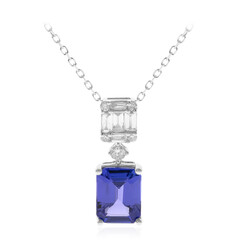 Collier en or et Tanzanite AAA (CIRARI)