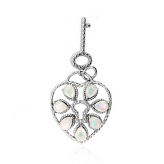 Pendentif en argent et Opale Welo