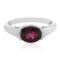 Bague en argent et Grenat de Tocantin