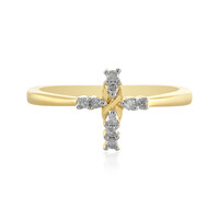Bague en argent et Diamant I2 (I)