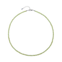 Collier en argent et Péridot