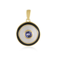 Pendentif en argent et Tanzanite