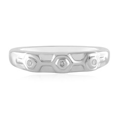 Bague en argent et Diamant I2 (I)
