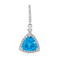 Pendentif en argent et Topaze de Marambaia