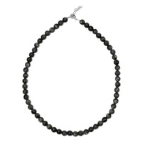 Collier en argent et Agate Œil d’aigle