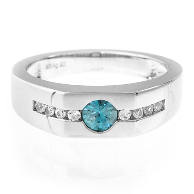 Bague en argent et Zircon de Ratanakiri