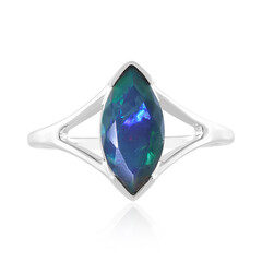 Bague en argent et Opale Mezezo