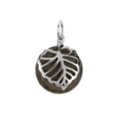Pendentif en argent et Chêne des marais