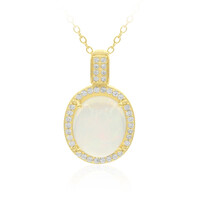 Collier en argent et Opale Welo