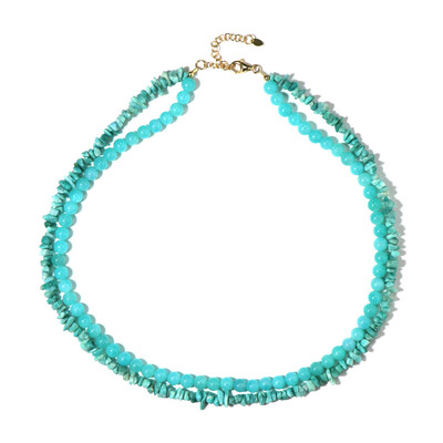 Collier en argent et Amazonite