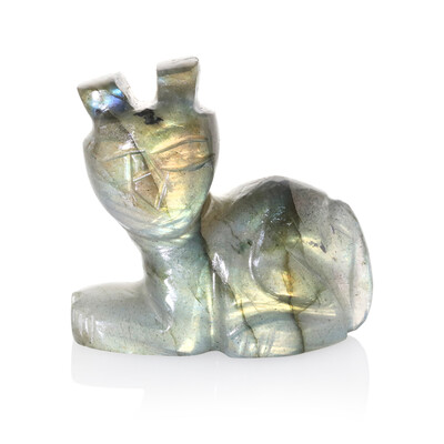 Figurine et Labradorite