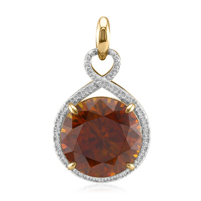 Pendentif en or et Sphalérite