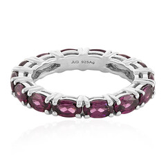Bague en argent et Grenat de Tocantin