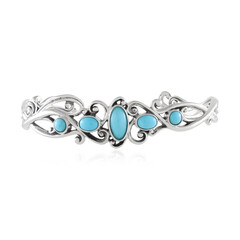 Bracelet en argent et Turquoise Sleeping Beauty (Desert Chic)