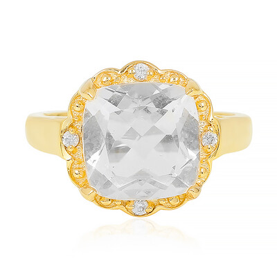 Bague en argent et Fluorite