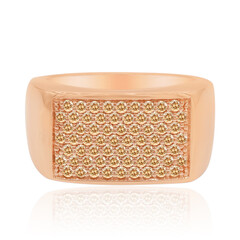 Bague en or et Diamant rose de France SI1 d'Argyle 