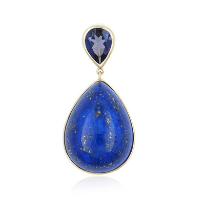 Pendentif en or et Lapis-Lazuli