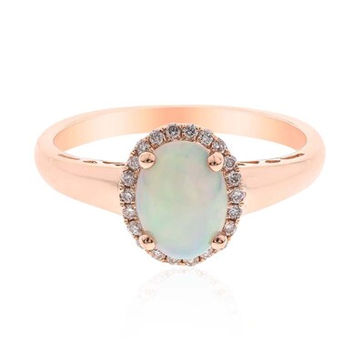 Bague en or et Opale Welo AAA (CIRARI)