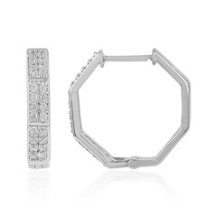 Boucles d'oreilles en argent et Zircon