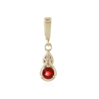 Pendentif en or et Rubis de Tanzanie
