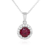Collier en argent et Grenat du Malawi