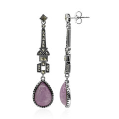 Boucles d'oreilles en argent et Kunzite (Annette classic)