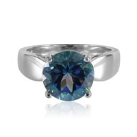 Bague en argent et Topaze Neptune