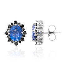 Boucles d'oreilles en argent et Fluorite à couleur changeante (Dallas Prince Designs)