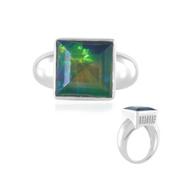 Bague en argent et Opale Mezezo (de Melo)