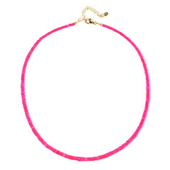 Collier en argent et Opale rose